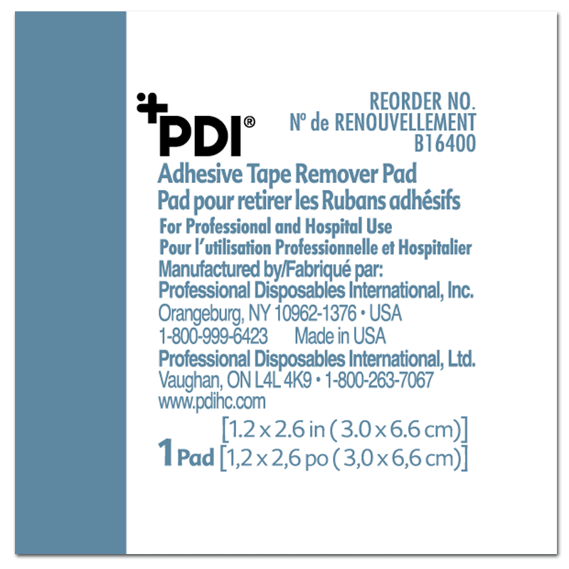 PDI Adhesive Tape Remover Pad PDI Healthcare
