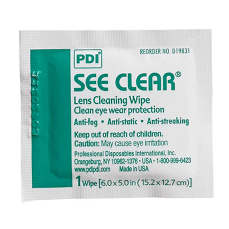 See Clear® Lens Cleaning Wipes PDI Healthcare
