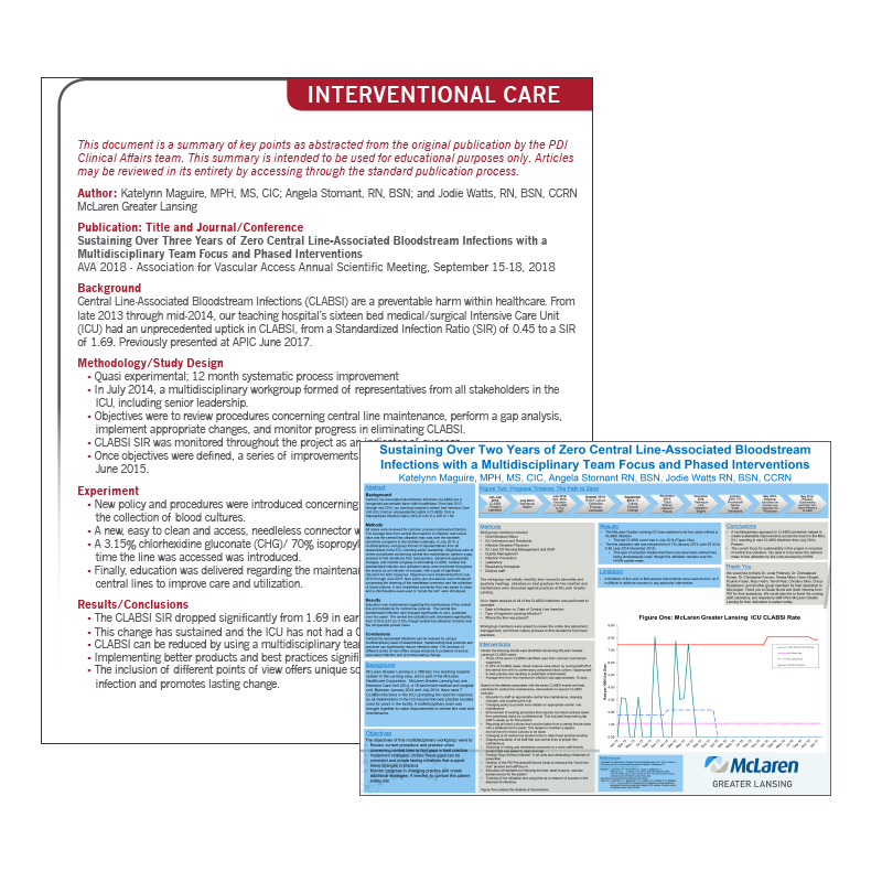 Abstract Prevantics Device Swab