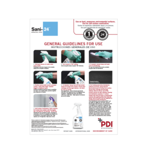 Sani-24 Germicidal Spray_instructions for Use_image