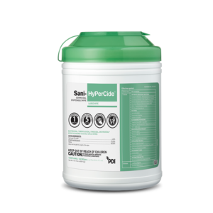 Sani HyPerCide Wipes Large Canister July 2020